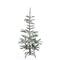 4.5ft. Unlit Nordmann Fir Flocked Artificial Christmas Tree
